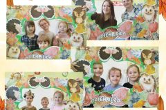 Orange And Brown Watercolor Welcome Autumn Card - 1