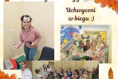 Orange And Brown Watercolor Welcome Autumn Card - 1