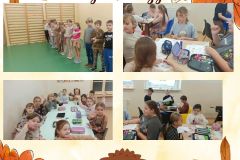 Orange And Brown Watercolor Welcome Autumn Card - 1