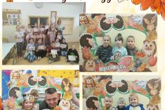 Orange And Brown Watercolor Welcome Autumn Card - 1