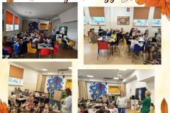 Orange And Brown Watercolor Welcome Autumn Card - 1